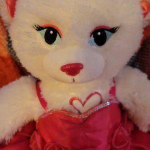 Valentines build a bear. So cute
